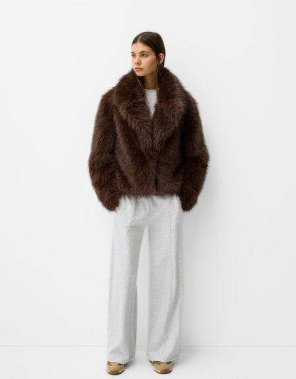 Faux Fur Jacket