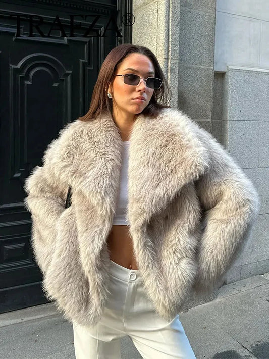 Faux Fur Coat