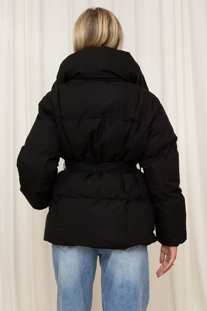 Belted Puffer Jacket